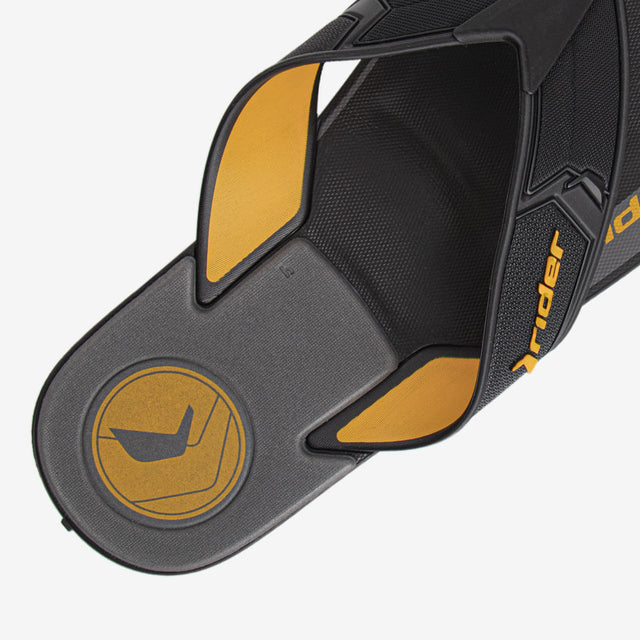 Sandalia Flip Flop Negro/Amarillo 2RDF99