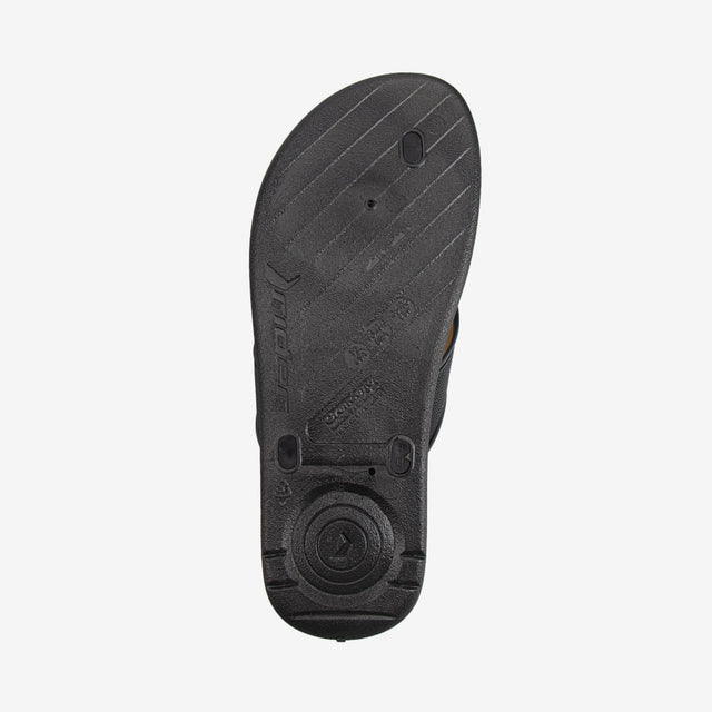Sandalia Flip Flop Negro/Amarillo 2RDF99