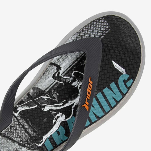 Sandalias Hombre Negro/Gris 2RDR28