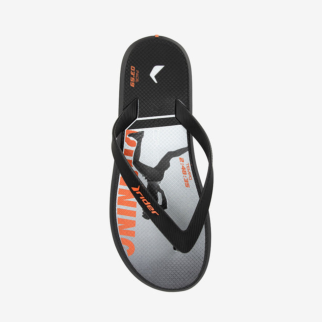 Sandalias Hombre Negro/Naranja 2RDR28