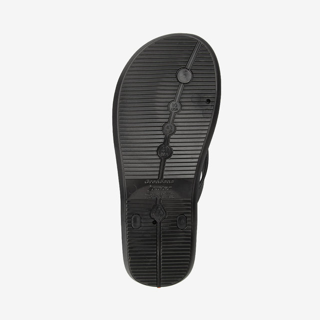 Sandalias Hombre Negro/Naranja 2RDR28