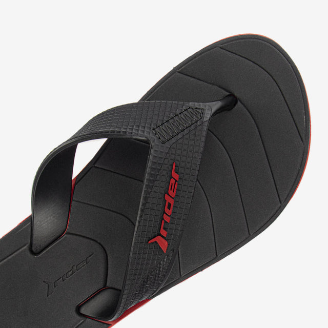 Sandalia Casual Rojo/Negro 2RDV73