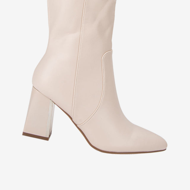 Botas Dama Crema 2YB015