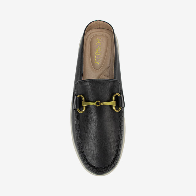 Mocasin Dama Negro 2YM038