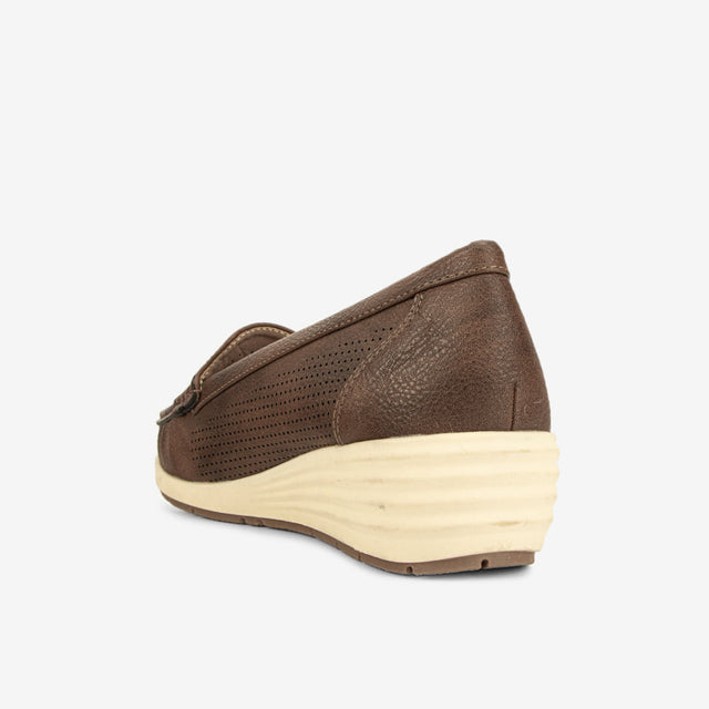 Mocasin Mujer Marron 2YM042