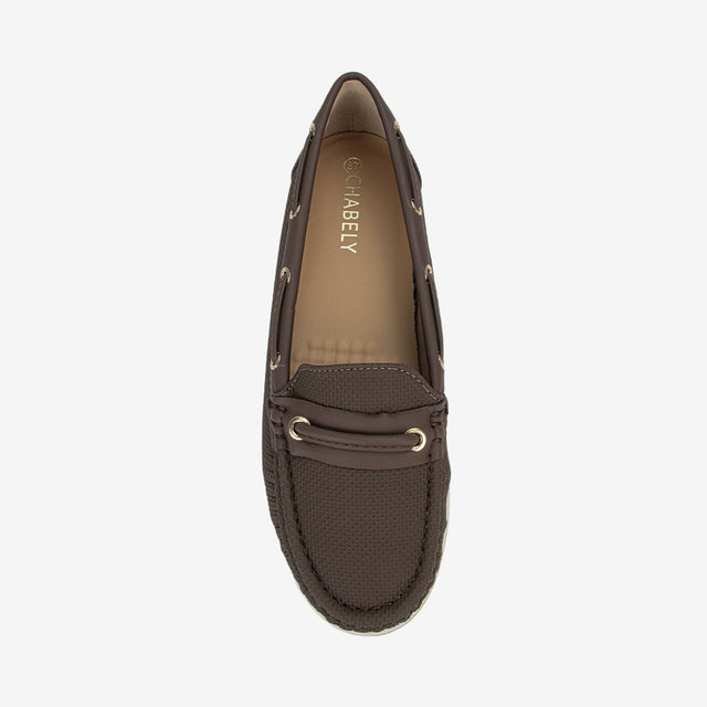 Mocasin Dama Marron Oscuro 2YM044