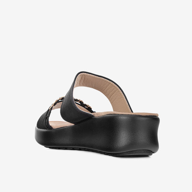 Sandalia Slider Negro 2YS467