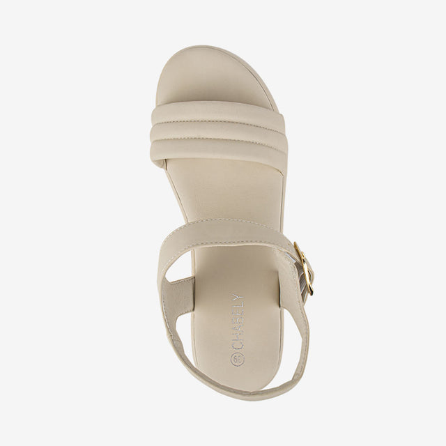 Sandalia Casual Hueso 2YS531