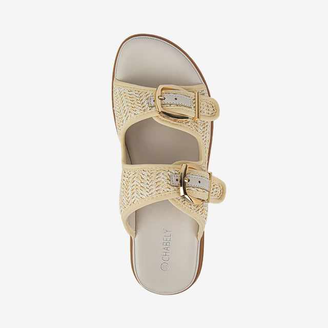 Sandalia Casual Hueso 2YS555