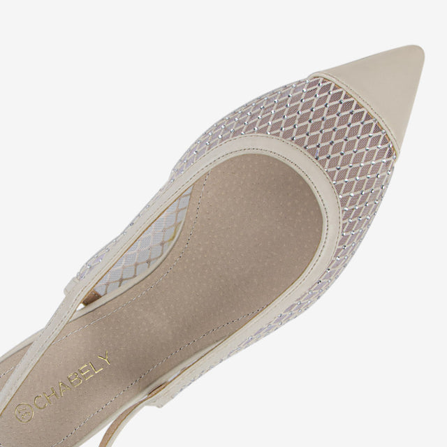 Tacones De Vestir Hueso 2YT112