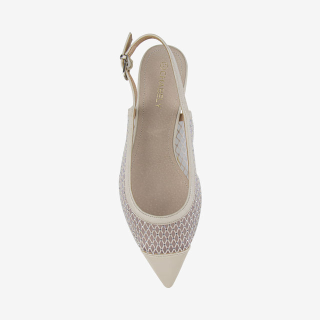 Tacones De Vestir Hueso 2YT112