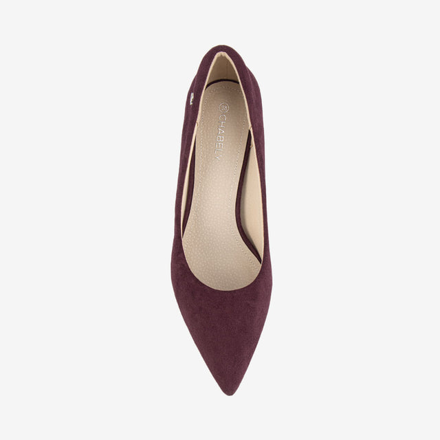 Zapatos Dama Burgundy 2YT127