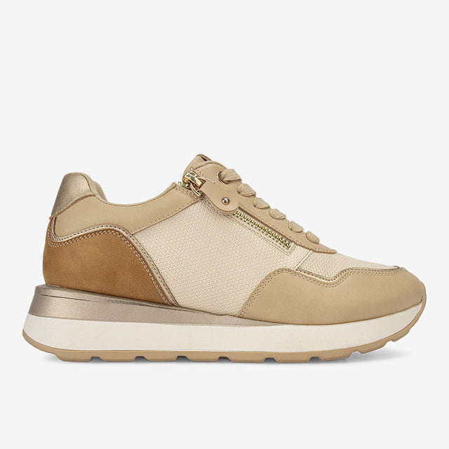 Zapatillas Mujer Beige/Camel 2YZ153