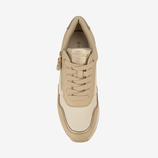 Zapatillas Mujer Beige/Camel 2YZ153