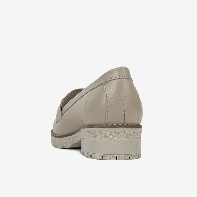 Mocasín Casual Marfil 3CE6001