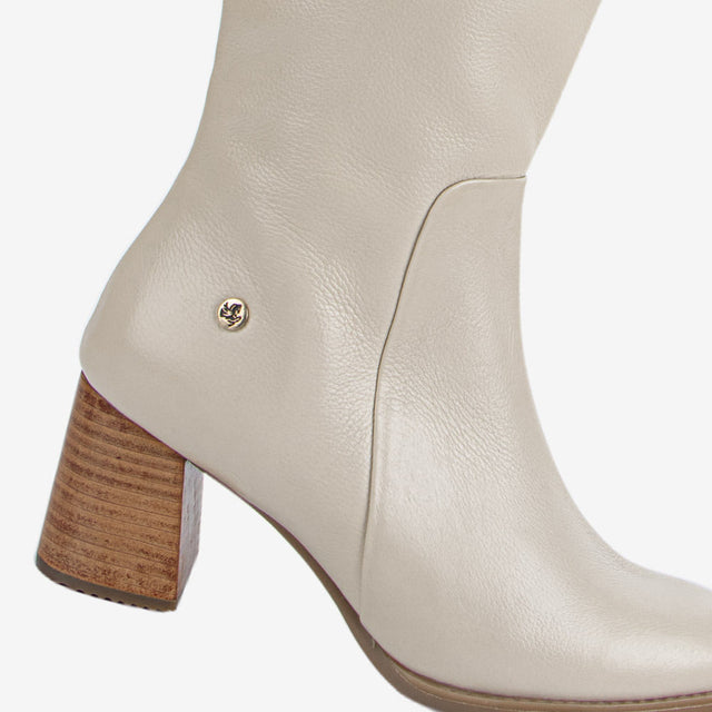 Bota Casual Marfil 3CG5001