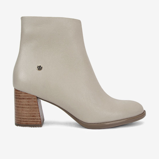 Botín Casual Marfil 3CG6001