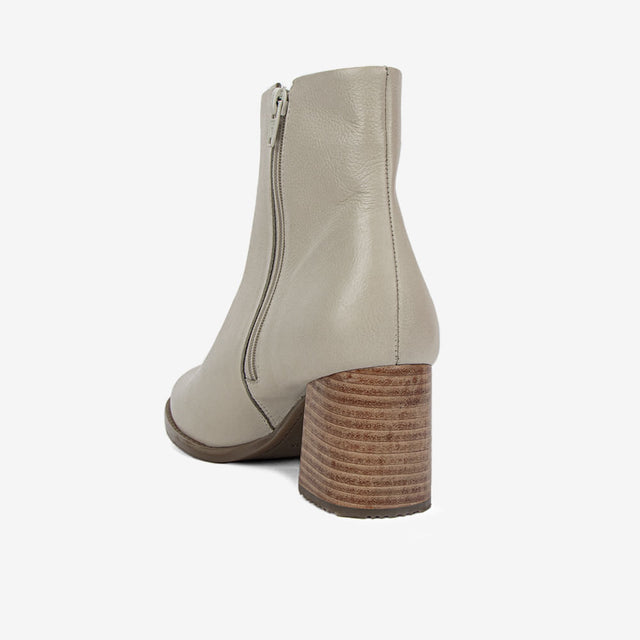 Botín Casual Marfil 3CG6001