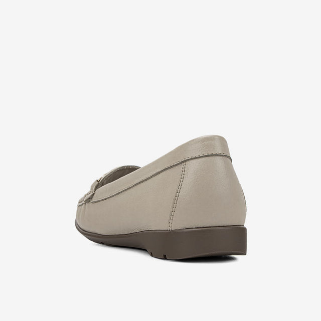Mocasín Casual Marfil 3CK3001