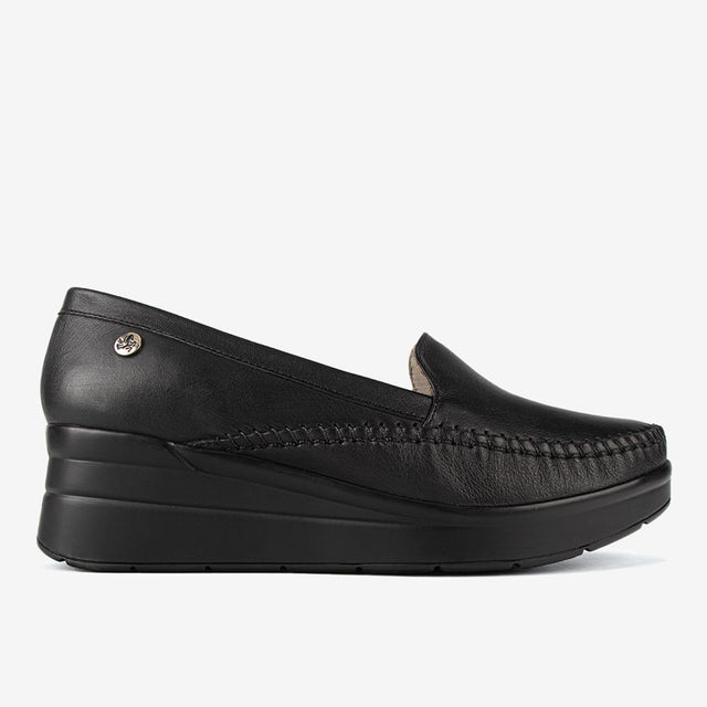 Mocasín Casual Negro 3CUO001
