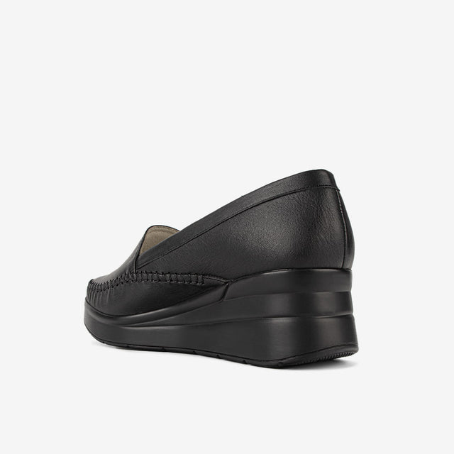 Mocasín Casual Negro 3CUO001