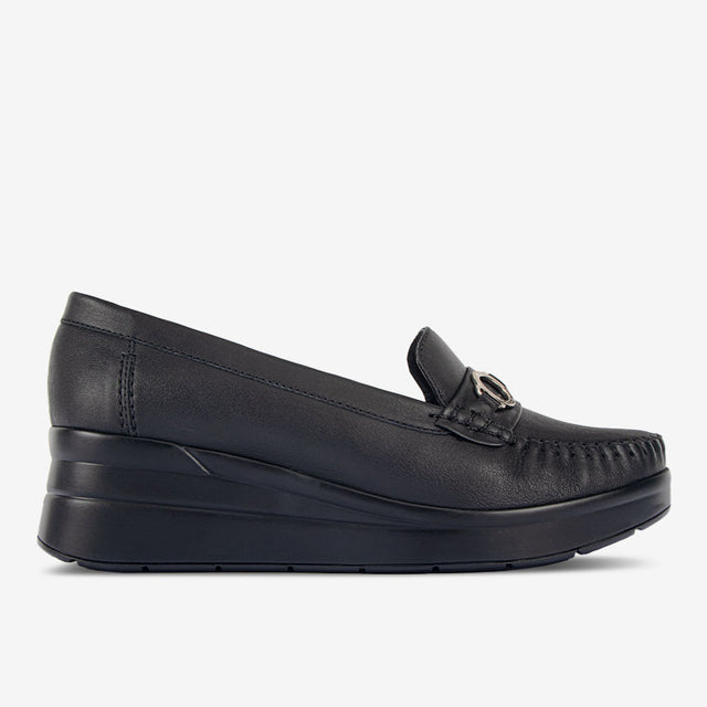 Mocasín Casual Negro 3CUO003