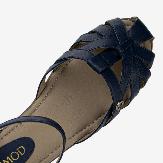 Sandalia Casual Azul 3CUQ003
