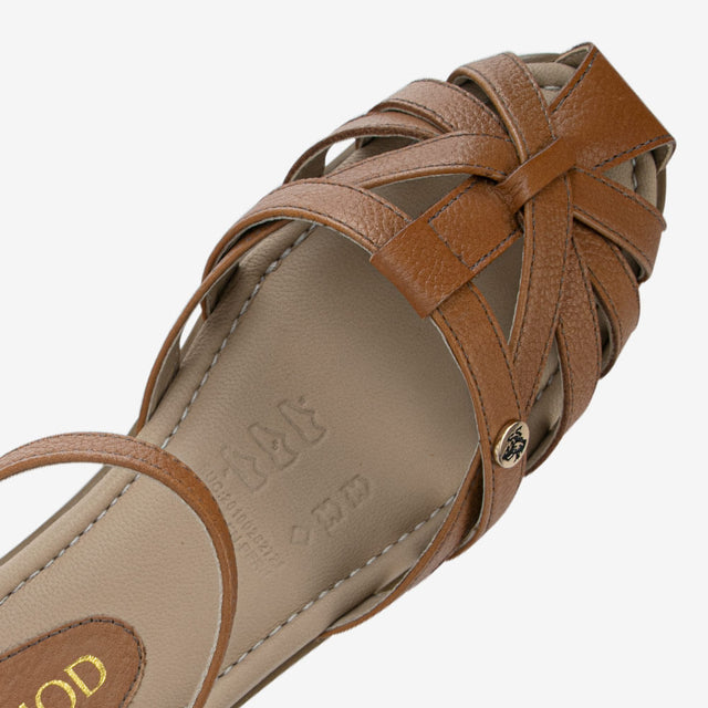 Sandalia Casual Cogñac 3CUQ003