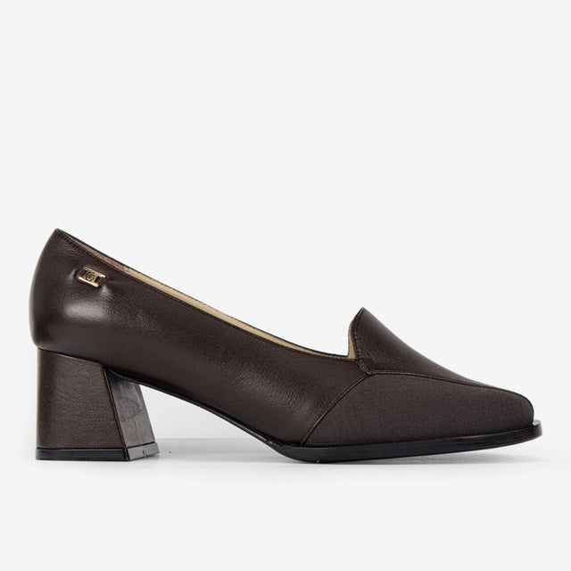 Zapato De Vestir Café # 1 3VGT001