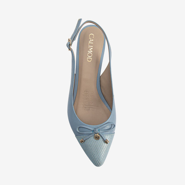 Zapato De Vestir Celeste 3VJ8001