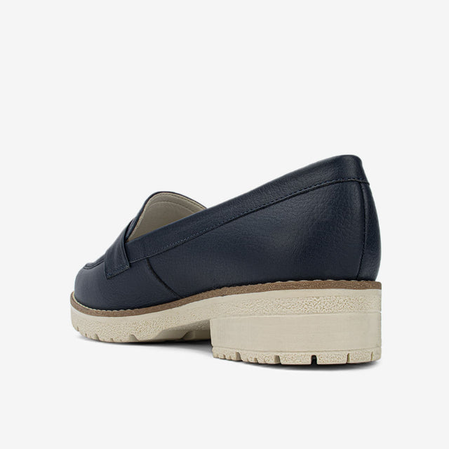 Mocasín Mujer Azul Marino 3CE6002