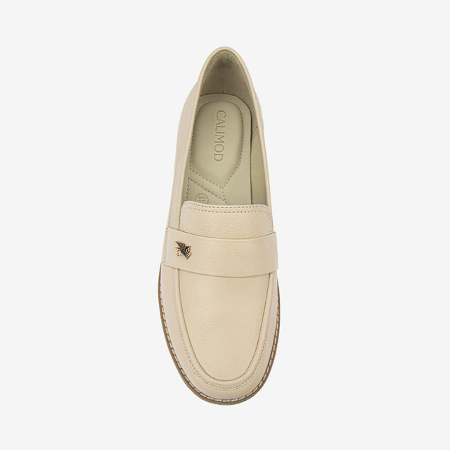 Mocasín Mujer Marfil 3CE6002