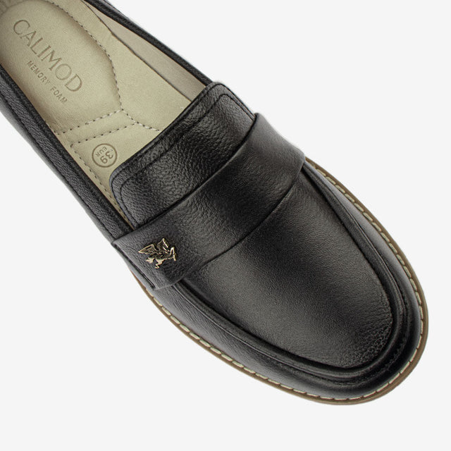 Mocasín Mujer Negro 3CE6002