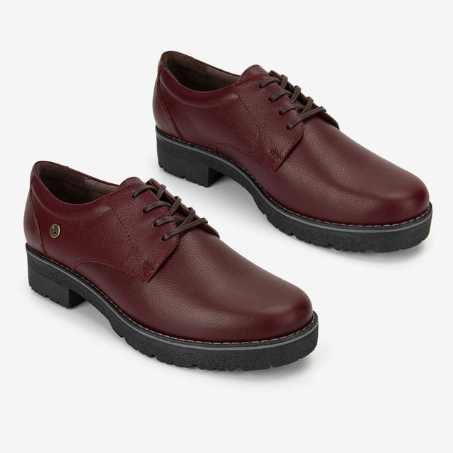 Zapatos Mujer Conche Vino 3CE6003
