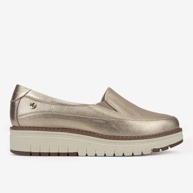 Mocasin Casual Dorado 3CJ8002
