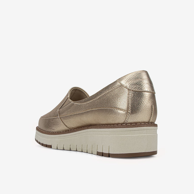 Mocasin Casual Dorado 3CJ8002