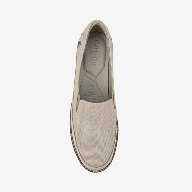 Mocasin Casual Marfil 3CJ8002