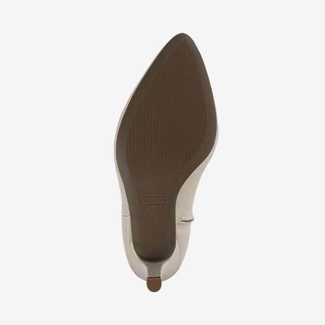 Botín Casual Marfil 3CK1001