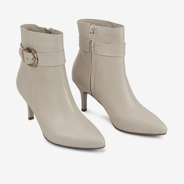 Botín Casual Marfil 3CK1001