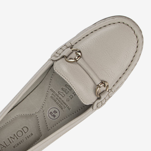 Mocasín Casual Marfil 3CK3001