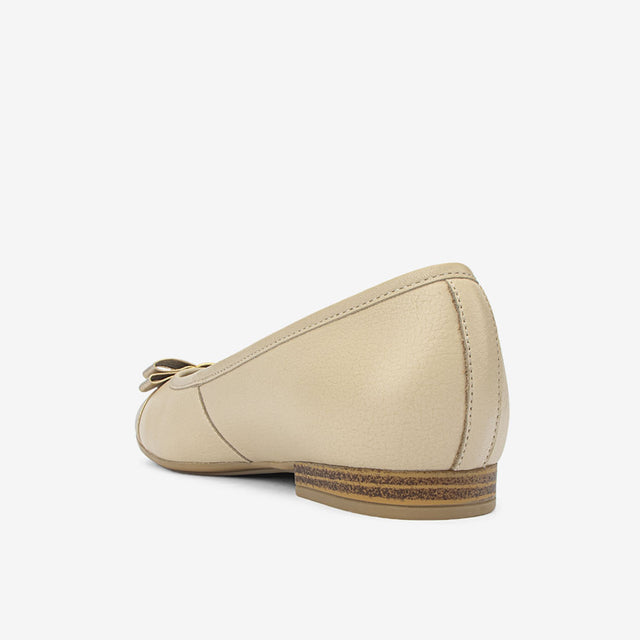 Ballerina Mujer Marfil 3CK9001
