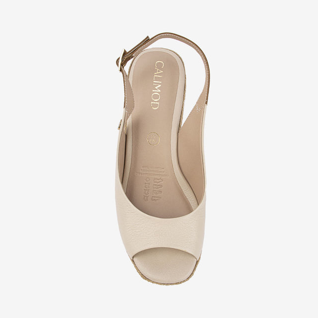 Sandalia Casual Marfil 3CM7001