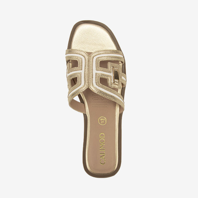 Sandalias Mujer Dorado 3CM8001