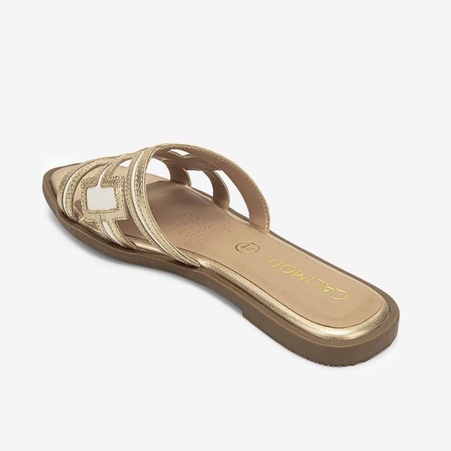 Sandalias Mujer Dorado 3CM8001