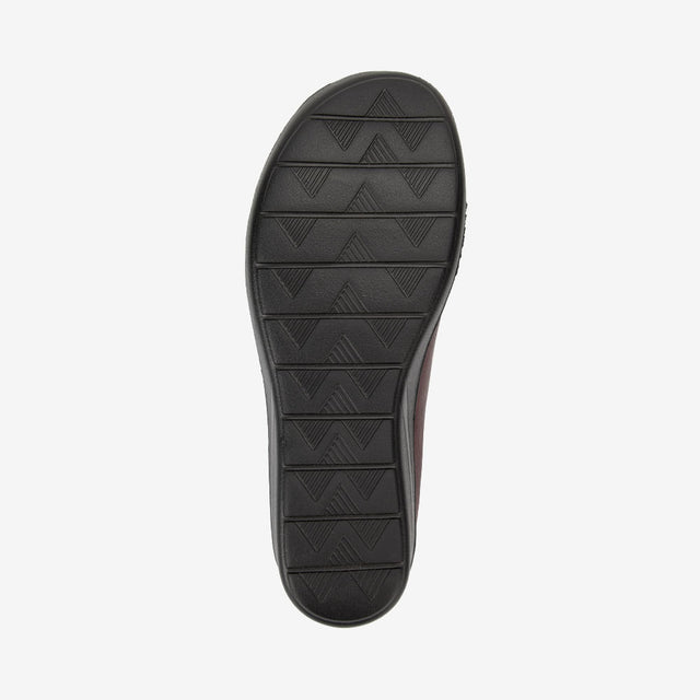 Mocasin Mujer Conche Vino 3CZG003