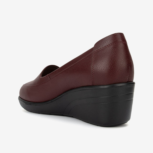 Mocasin Mujer Conche Vino 3CZG003