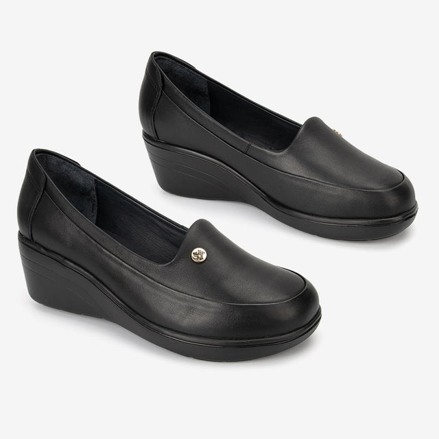 Mocasin Mujer Negro 3CZG003