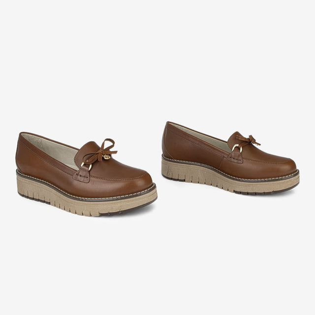Mocasin De Damas Cogñac 3CJ8003