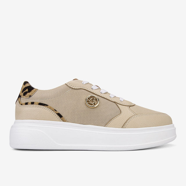 Zapatillas Mujer Marfil 3UGU014