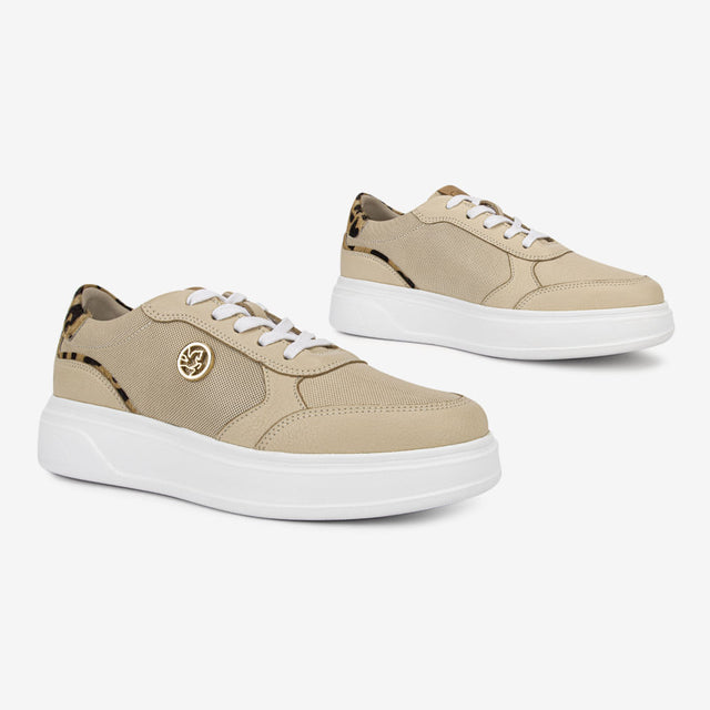 Zapatillas Mujer Marfil 3UGU014